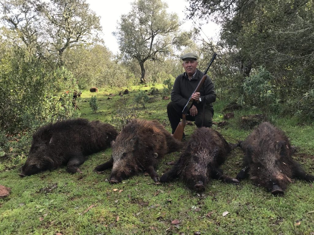 Montería en Navamuñoz