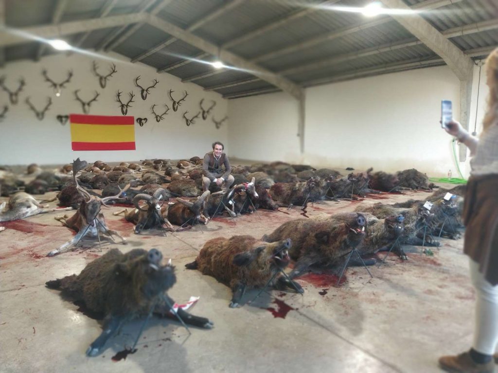 Montería en Valdesimón