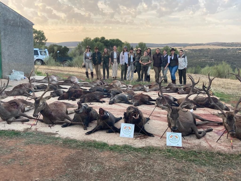 Montería en orillas de ruidera