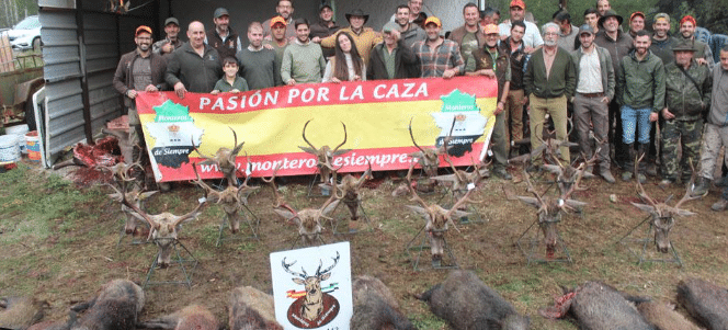 Montería en El Machado