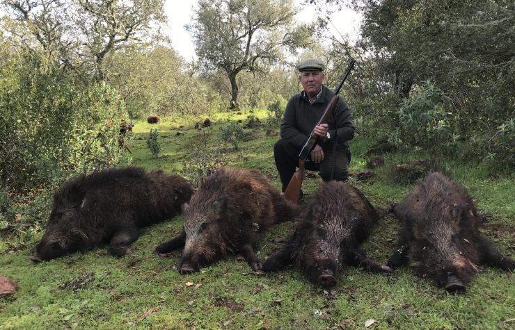 Montería en Navamuñoz