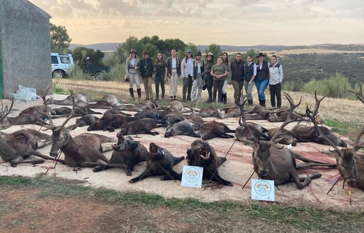 Montería en orillas de ruidera
