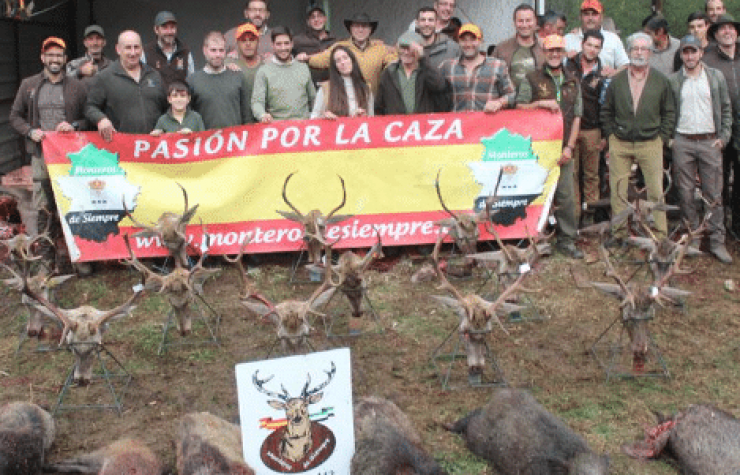 Montería en El Machado