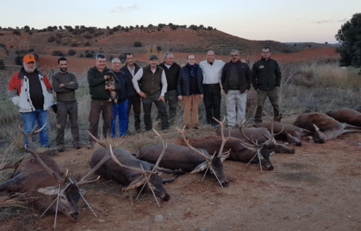 Montería en Valtueña
