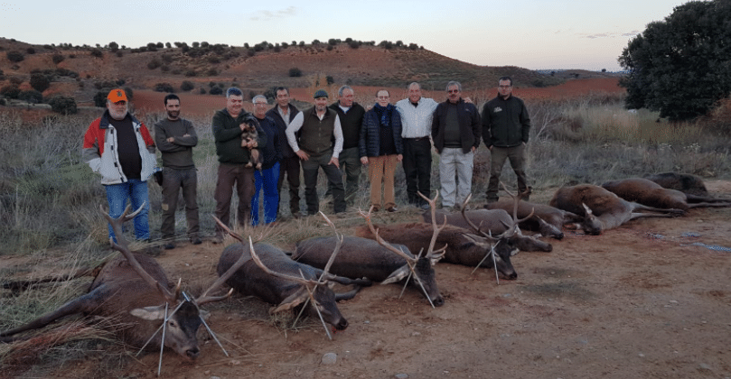 Montería en Valtueña
